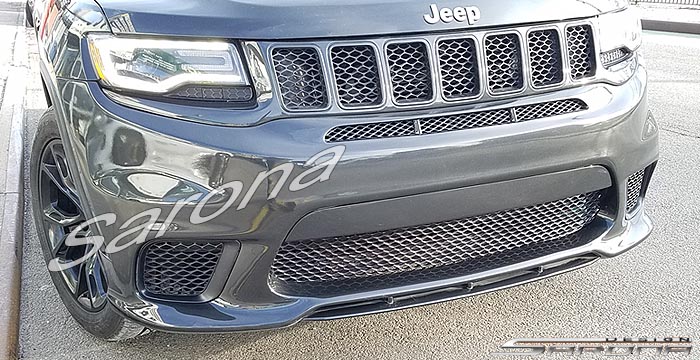 Custom Jeep Grand Cherokee  SUV/SAV/Crossover Front Bumper (2014 - 2021) - $980.00 (Part #JP-022-FB)